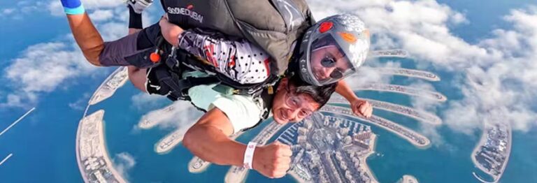 Skydive Dubai Tickets - Skydiving Thrills at The Palm